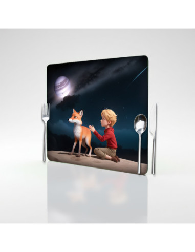 Kouzelné prostírání Malý princ a liška – 3D provedení | Bydleníutulné.cz