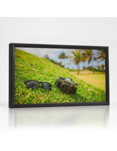 Topný obraz Fotoaparát v trávě | Infrapanel na míru
