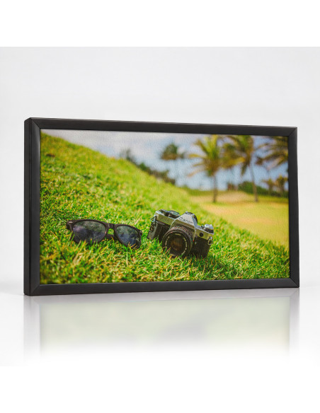 Topný obraz Fotoaparát v trávě | Infrapanel na míru