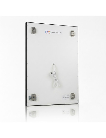 Topný obraz Tyrkysový abstraktní kaňon | Infrapanel na míru