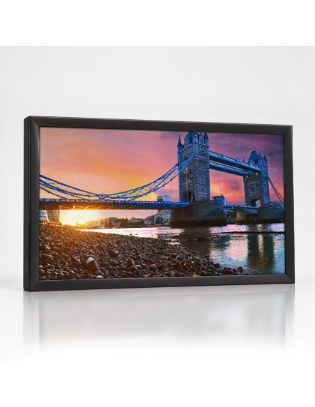 Topný obraz Tower Bridge při západu slunce | Infrapanel na míru