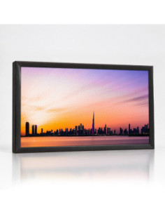 Topný obraz Panorama Dubaje při západu slunce | Infrapanel na míru
