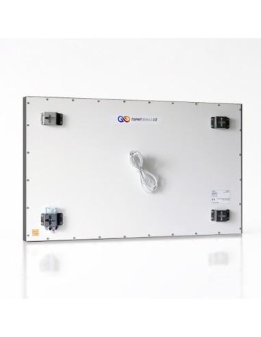 Topný obraz Ohnivá spirála | Infrapanel na míru