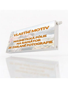 Fólie na radiátor s vlastní fotografií | Magnetická fólie na míru 2