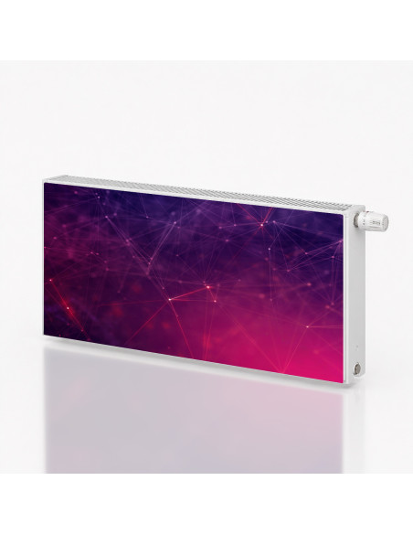 Magnetická fólie na radiátor Barevné 3D kostky | Magnetická fólie na míru