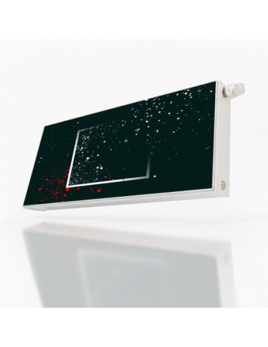 Magnetická fólie na radiátor Minimalistická noc s hvězdami | Magnetická fólie na míru