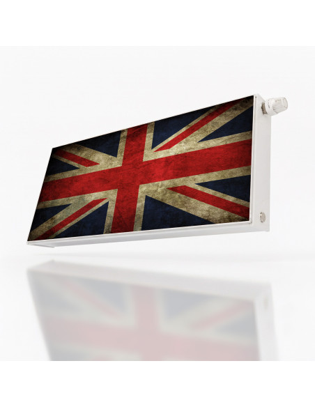 Magnetická fólie na radiátor Britská vlajka — vintage | Magnetická fólie na míru