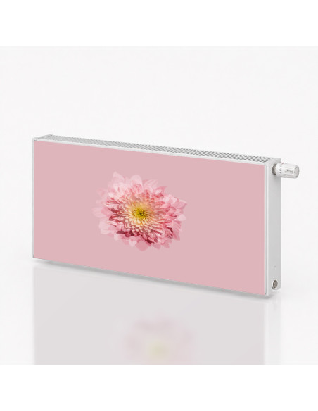 Magnetická fólie na radiátor Růžová gerbera | Magnetická fólie na míru
