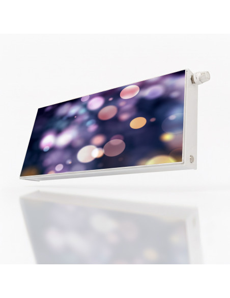 Magnetická fólie na radiátor Fialový bokeh | Magnetická fólie na míru