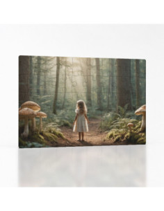 Kouzelné puzzle Děvčátko v pohádkové říši | Bydleníutulné.cz
