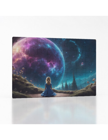 Kouzelné puzzle Alenka v říši divů – diverzita planet | Bydleníutulné.cz