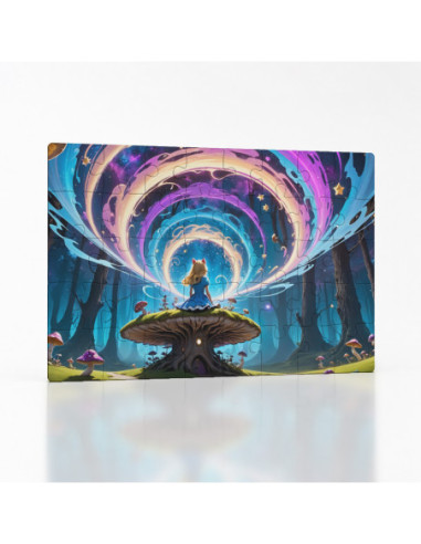 Kouzelné puzzle Alenka v říši divů – kočičí ouška | Bydleníutulné.cz