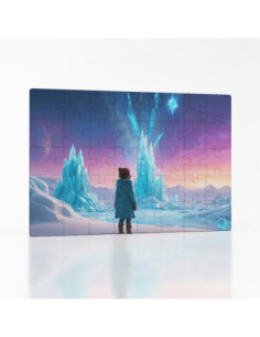 Kouzelné puzzle Elfí princezna a krystaly ledu | Bydleníutulné.cz