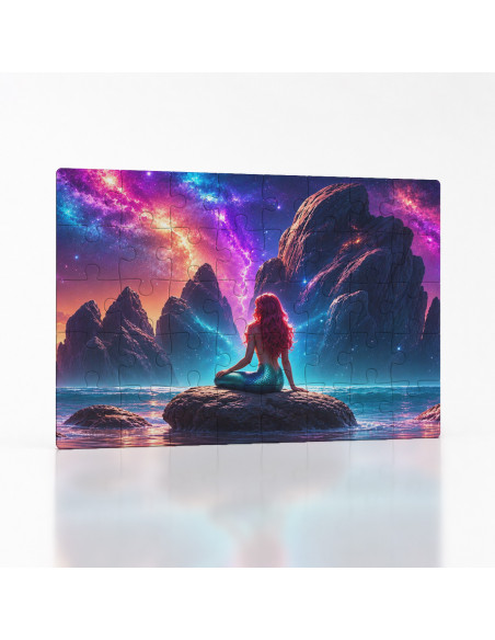 Kouzelné puzzle Malá mořská víla a magické svítání | Bydleníutulné.cz