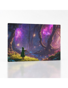 Kouzelné puzzle Malý Robin Hood u lesního potoka | Bydleníutulné.cz