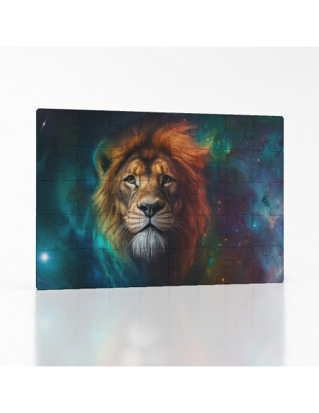 Kouzelné puzzle Lev – král magické savany | Bydleníutulné.cz