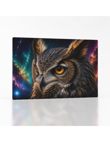 Kouzelné puzzle Sova – moudrost magického lesa | Bydleníutulné.cz