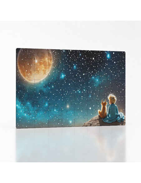 Kouzelné puzzle Malý princ s liškou – realistické pojetí | Bydleníutulné.cz