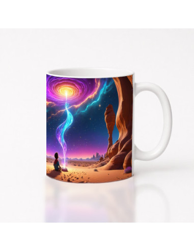 Kouzelný hrnek Aladin v magické poušti | Originální designové hrníčky